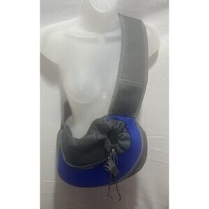 Popcorn Dog‎ Carry Bag Pet Carrier Sling Travel Bags Pouch Tote Cat Carrier Blue